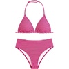 Striped Hot Pink