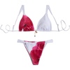 Hot Pink and White
