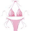 Striped Light Pink