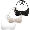 White Beige Black