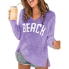 Purple and White