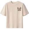 Cheetah Bow White