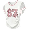 White and Bow Pink