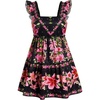 Floral Black