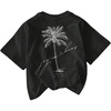 image:imageRoseSeek Womens Hawaiian Shirts Tropical Graphic Tees Crewneck Short Sleeve Vacation Summer T ShirtBlack Graphic