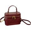 image:imageRoseSeek Womens Quilted Zipper Crossbody Handbags Y2K Top Handle Small Bucket Bags Designer Satchel PursesDark Burgundy