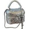 image:imageRoseSeek Womens Quilted Zipper Crossbody Handbags Y2K Top Handle Small Bucket Bags Designer Satchel PursesPure Silver
