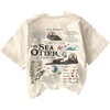 image:imageRoseSeek Womens Sea Otter Print Graphic Tees Cute Short Sleeve Crew Neck Casual Summer T ShirtsApricot