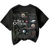 image:imageRoseSeek Womens Sea Otter Print Graphic Tees Cute Short Sleeve Crew Neck Casual Summer T ShirtsBlack