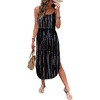 Striped Black