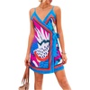Blue and Hot Pink