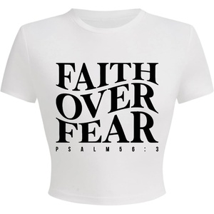 image:imageRoseSeek Womens Cropped Letter Graphic T Shirt Crewneck Short Sleeve Slogan Tee StreetwearWhite and Black