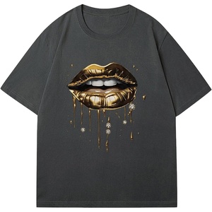 image:imageRoseSeek Womens Vintage Graphic Tees Crew Neck Short Sleeve T Shirts Y2k Streetwear Summer TopsDark Grey