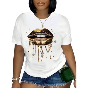 image:imageRoseSeek Womens Vintage Graphic Tees Crew Neck Short Sleeve T Shirts Y2k Streetwear Summer TopsWhite