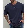 image:imageMens Big and Tall Shirts Textured Knit Tshirt Shirts Casual Summer Tops TrendyRoyal Blue