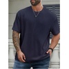 image:imageMens Big and Tall Shirts Textured Knit Tshirt Shirts Casual Summer Tops TrendyRoyal Blue