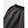 image:imageRoseSeek 2 Pack Girls Sweatpants Wide Leg Elastic Waist Pants with Pockets Baggy Joggers Track Pants TrendyGrey and Black