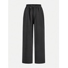 image:imageRoseSeek 2 Pack Girls Sweatpants Wide Leg Elastic Waist Pants with Pockets Baggy Joggers Track Pants TrendyGrey and Black