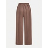 image:imageRoseSeek 2 Pack Girls Sweatpants Wide Leg Elastic Waist Pants with Pockets Baggy Joggers Track Pants TrendyKhaki Brown
