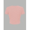 image:imageRoseSeek Floral Graphic Crop Tops for Girls Short Sleeve Slim fit Preppy Summer T Shirt Y2k Tops TrendyBright Pink