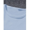 image:imageRoseSeek Floral Graphic Crop Tops for Girls Short Sleeve Slim fit Preppy Summer T Shirt Y2k Tops TrendyFloral Light Blue
