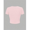 image:imageRoseSeek Floral Graphic Crop Tops for Girls Short Sleeve Slim fit Preppy Summer T Shirt Y2k Tops TrendyPink