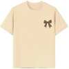 image:imageRoseSeek Girls 2 Pack Bow Leopard Graphic Tees Short Sleeve Preppy Summer Tops Aesthetic Baggy Tops TrendyMulticolor