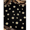 image:imageRoseSeek Girls 2 Packs Mesh Shirt Crop Tops Floral Print Short Sleeve Summer Cute Shirt Tops for TeensBlack and White