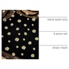 image:imageRoseSeek Girls 2 Packs Mesh Shirt Crop Tops Floral Print Short Sleeve Summer Cute Shirt Tops for TeensBlack and White