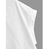 image:imageRoseSeek Girls 2 Packs Open Back Backless Tops Criss Cross Short Sleeve T Shirts Crewneck Casual TeesBeige and White