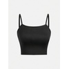 image:imageRoseSeek Girls 2 Piece Outfits Star Graphic Y2K Sheer Mesh Shirts and Spaghetti Strap Camisole TopsBlack