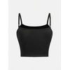 image:imageRoseSeek Girls 2 Piece Outfits Star Graphic Y2K Sheer Mesh Shirts and Spaghetti Strap Camisole TopsBlack