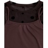 image:imageRoseSeek Girls 2 Piece Outfits Star Graphic Y2K Sheer Mesh Shirts and Spaghetti Strap Camisole TopsBrown
