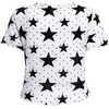 image:imageRoseSeek Girls 2 Piece Outfits Star Graphic Y2K Sheer Mesh Shirts and Spaghetti Strap Camisole TopsWhite