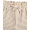 image:imageRoseSeek Girls 2 Piece Outfits Waffle Knit Scoop Neck Button Down Crop Tank Tops Paperbag Waist Track ShortsBeige