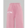 image:imageRoseSeek Girls 2 Piece Summer Outfits Letter Graphic Tees and Wide Leg Baggy Pants Set Casual Cute ClothesPink