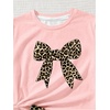 image:imageRoseSeek Girls 2 Piece Summer Outfits Short Sleeve Camo T Shirt and Mini Shorts Clothing Set TracksuitPink