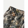 image:imageRoseSeek Girls 2 Piece Summer Outfits Short Sleeve Ruched Basic Tess and Camo Cargo Pants Sets TrendyBlack