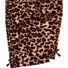 image:imageRoseSeek Girls 2 Piece Summer Outfits Short Sleeve Ruched Basic Tess and Camo Cargo Pants Sets TrendyBlack Cheetah