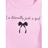 image:imageRoseSeek Girls 2 Piece Summer Outfits Short Sleeve Ruched Basic Tess and Camo Cargo Pants Sets TrendyBow Pink and Black