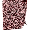image:imageRoseSeek Girls 2 Piece Summer Outfits Short Sleeve Ruched Basic Tess and Camo Cargo Pants Sets TrendyPink Cheetah