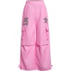 image:imageRoseSeek Girls 2 Piece Summer Outfits Short Sleeve Ruched Basic Tess and Camo Cargo Pants Sets TrendyPure Pink