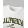 image:imageRoseSeek Girls 2 Piece Y2K Outfits Short Sleeve Letter Graphic Tees and Cargo Pants Preppy ClothesWhite and Green