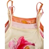 image:imageRoseSeek Girls 3 Packs Cheetah Leopard Floral Tank Top Spaghetti Strap Fitted Summer Cute Camisole TopsOrange Pink Beige