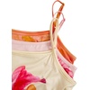 image:imageRoseSeek Girls 3 Packs Cheetah Leopard Floral Tank Top Spaghetti Strap Fitted Summer Cute Camisole TopsOrange Pink Beige