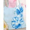 image:imageRoseSeek Girls 3 Packs Cheetah Leopard Floral Tank Top Spaghetti Strap Fitted Summer Cute Camisole TopsPink Blue White