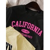 image:imageRoseSeek Girls 3 Packs T Shirts Set Letter Graphic Tees Short Sleeve Crew Neck Summer Tee ShirtBlack White Yellow