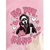 image:imageRoseSeek Girls 3 Packs T Shirts Set Letter Graphic Tees Short Sleeve Crew Neck Summer Tee ShirtPink Beige Black