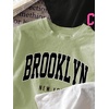 image:imageRoseSeek Girls 3 Packs T Shirts Set Letter Graphic Tees Short Sleeve Crew Neck Summer Tee ShirtWhite Black Green