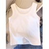 image:imageRoseSeek Girls 3 Piece Striped Sleeveless Shirt Scoop Neck Basic Tank Tops Casual UndershirtsBlack and White